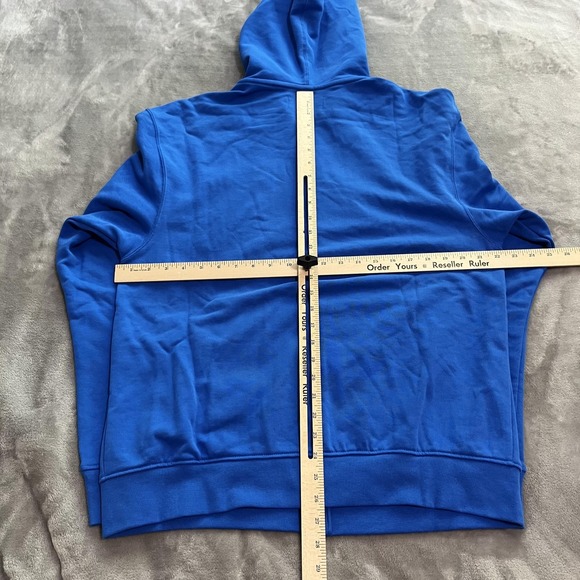 UCLA Bruins Hoodie Mens Medium Blue Full Zip NCAA Football Nike Jordan Jumpman - Picture 4 of 12